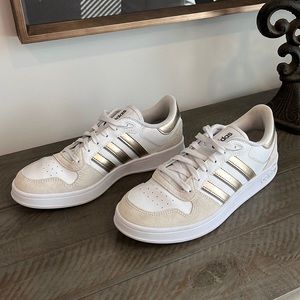 Adidas Women’s Breaknet Plus White Sneaker 9.5